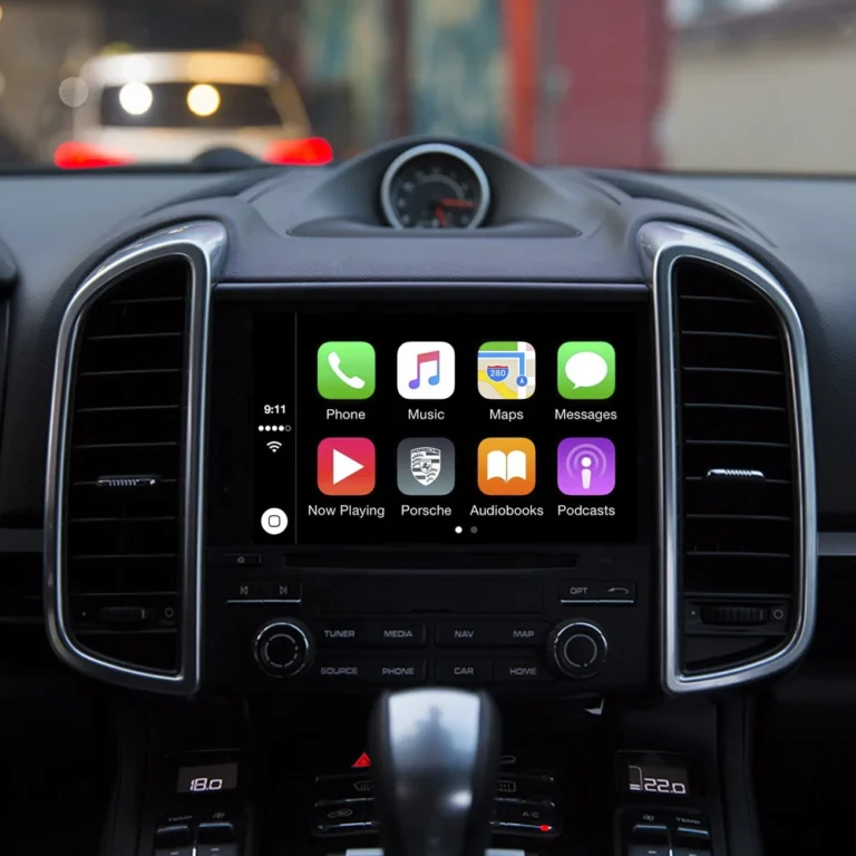 Porsche Cayenne 958.2 (92A, 2016–2018) Apple CarPlay ja Android Auto aktivointi
