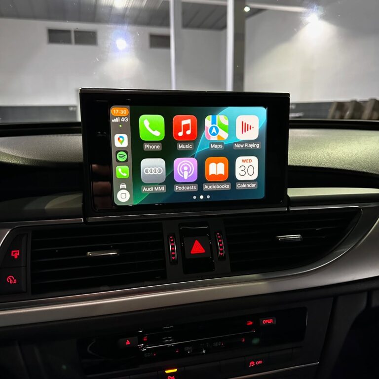 Audi A7 / S7 / RS7 4G facelift (4G8, 2015–2018) Apple CarPlay ja Android Auto aktiveerimine
