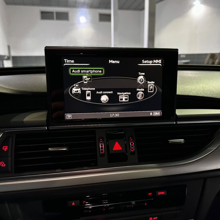 Audi A7 / S7 / RS7 4G facelift (4G8, 2015–2018) multimeediasüsteemi tarkvara uuendamine