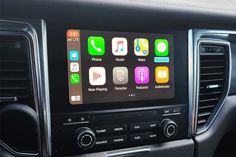 Porsche Macan (95B, 2016–2018) Apple CarPlay ja Android Auto aktivointi