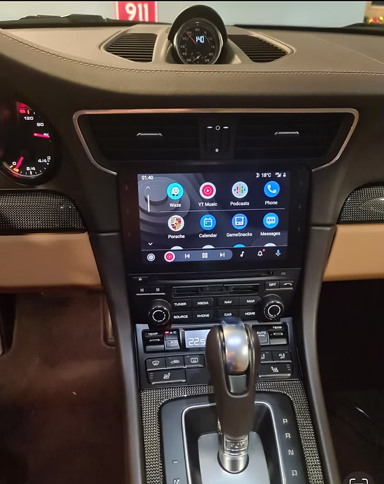 Porsche 718 Boxster / Cayman (982) 2016 – 2025 Android Auto ja CarPlay aktiveerimine