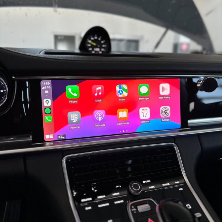 Porsche Panamera (971.2 Facelift) 2021 – 2024 Android Auto / CarPlay ja täisekraani aktiveerimine
